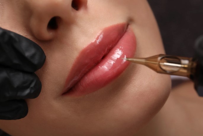 Татуаж губ аквареллю: що це таке і як він змінює образ